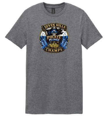 64000-ADULT tee, Graphite Heather